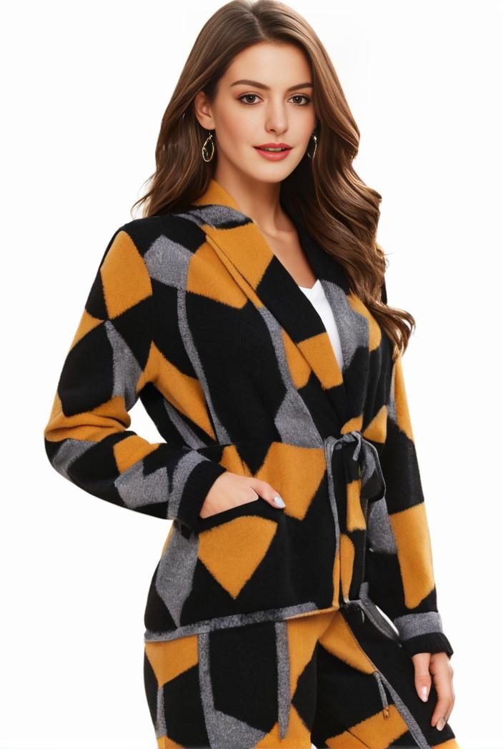 plus size halloween coat women s pus allover cat pumpkin print long sleeve open front medium stretch cardigan overcoat 104750