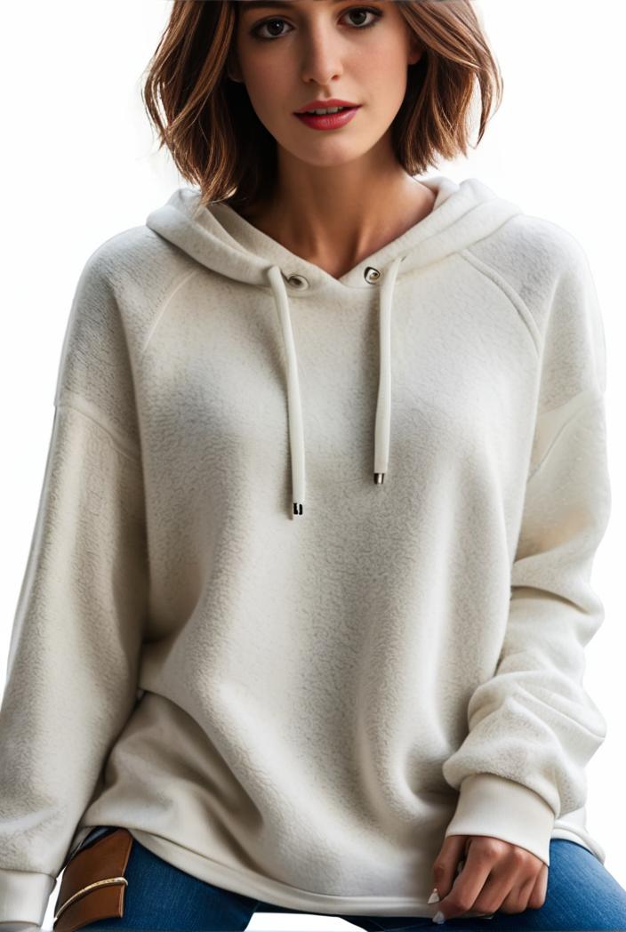 plus size casual hoodie women s plus solid ribbed long sleeve slight stretch hoodie drawstring sweatshirt 122561