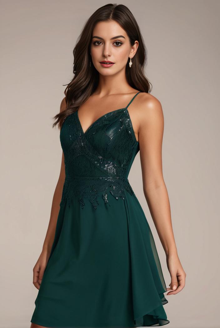 sequin bodice tulle high low evening dress with ribbon waist 101519