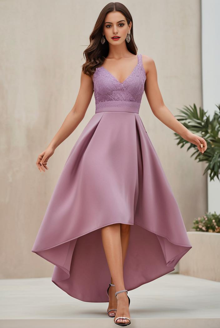 plus size sequin high low deep v neck tulle evening dresses 124645