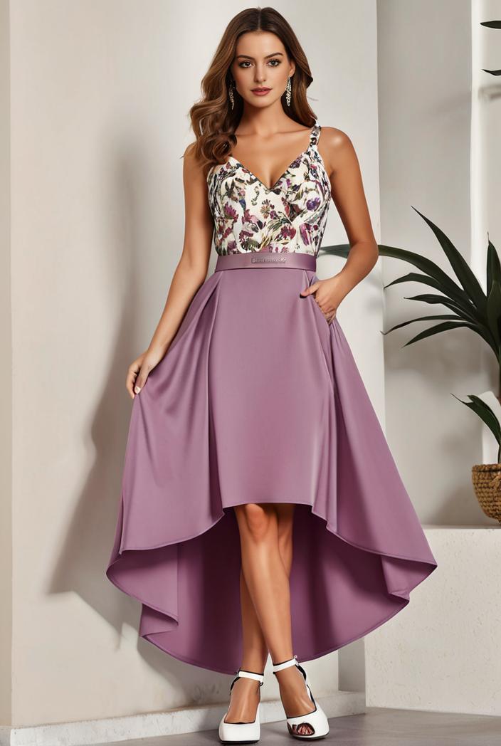 plus size sequin high low deep v neck tulle evening dresses 124647