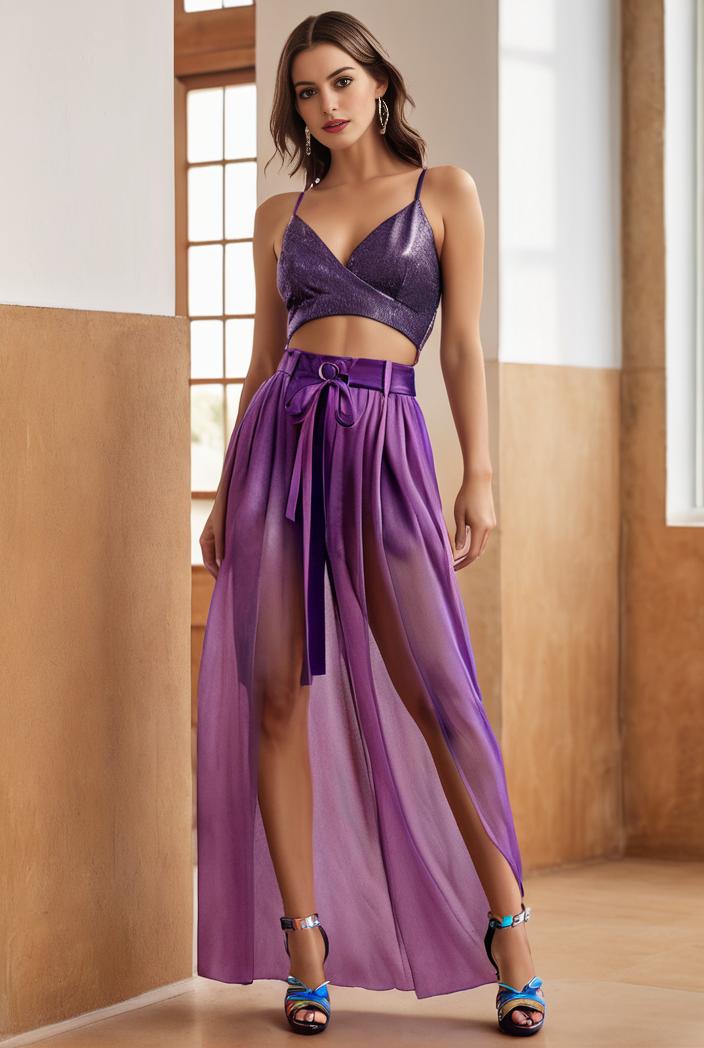 spaghetti strap 2 in 1 sheer evening dress 148772
