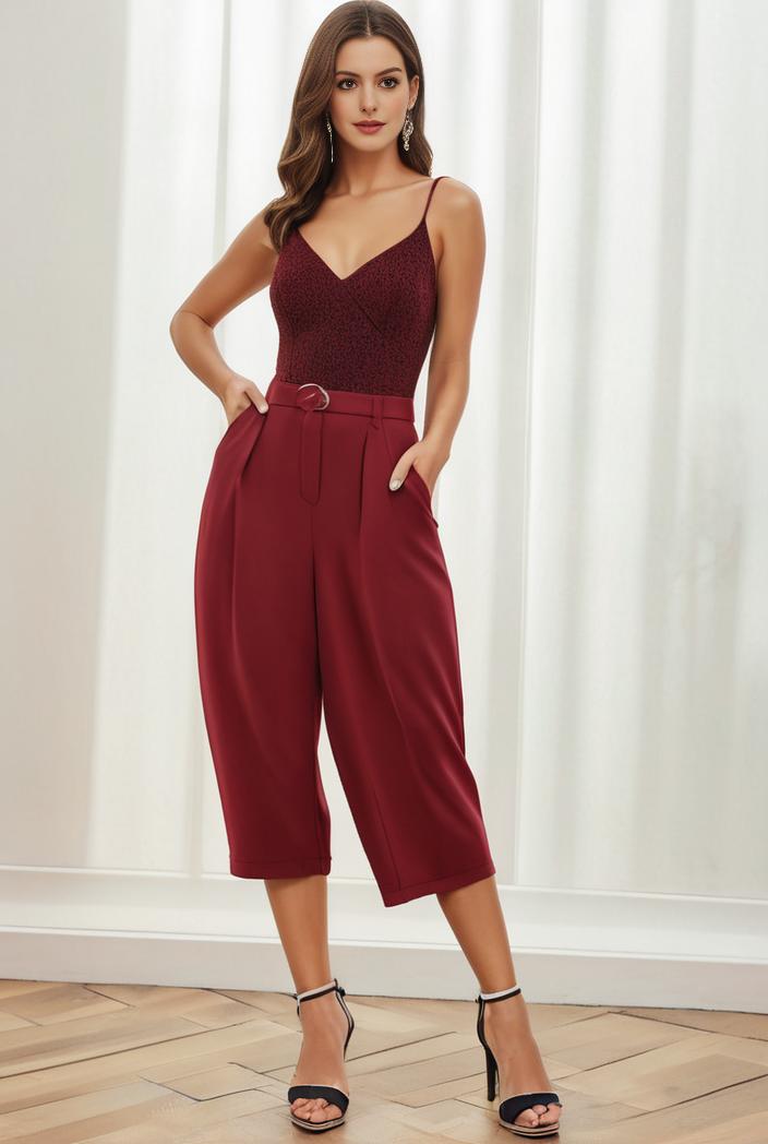 deep v neck lace chiffon bridesmaid dress with asymmetrical hem 103137