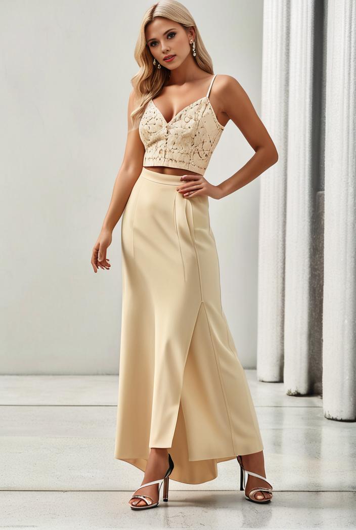 sleeveless v back tulle high low sequin appliques evening dresses 132957
