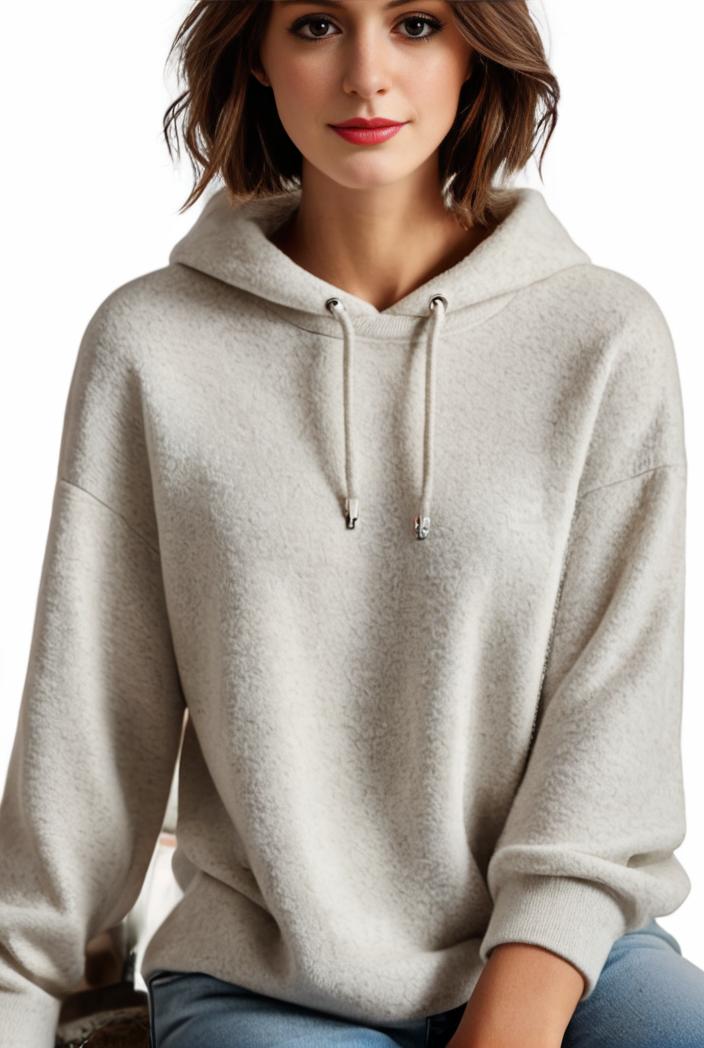plus size casual hoodie women s plus solid ribbed long sleeve slight stretch hoodie drawstring sweatshirt 110036