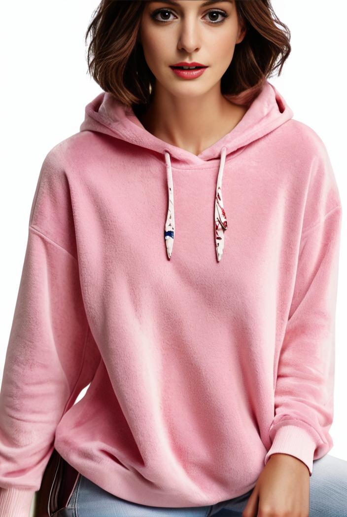 plus size casual hoodie women s plus solid ribbed long sleeve slight stretch hoodie drawstring sweatshirt 110047