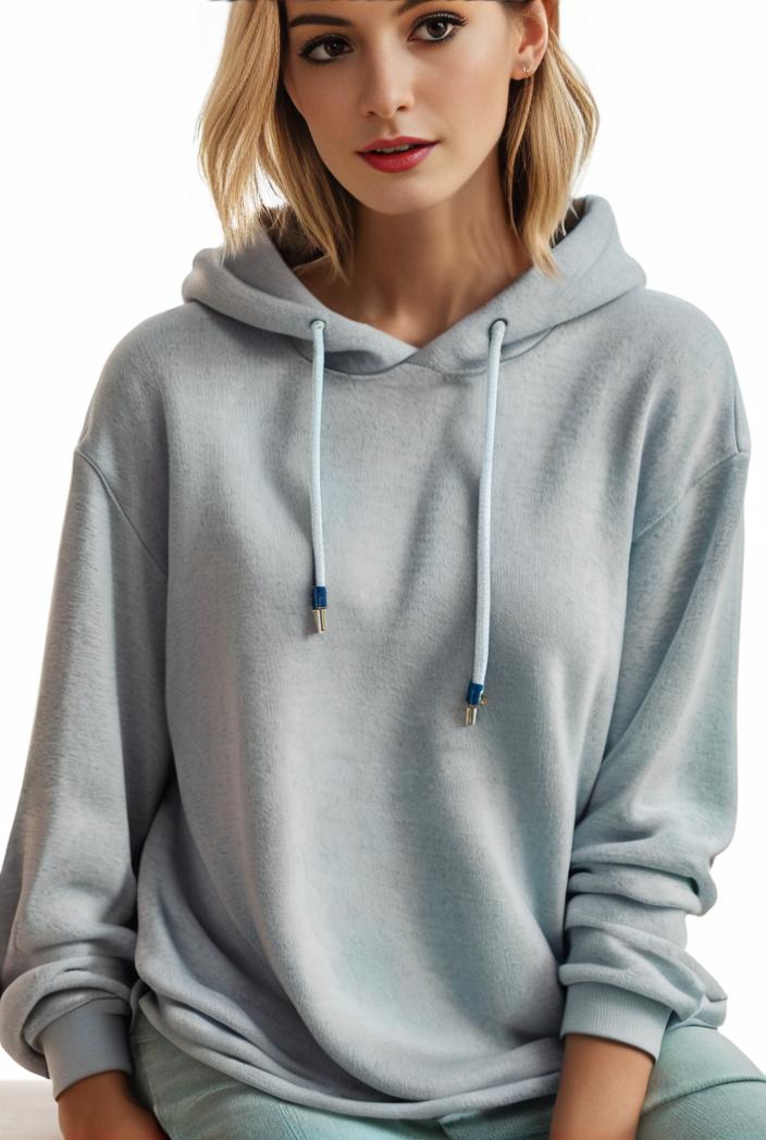 plus size casual hoodie women s plus solid ribbed long sleeve slight stretch hoodie drawstring sweatshirt 110065