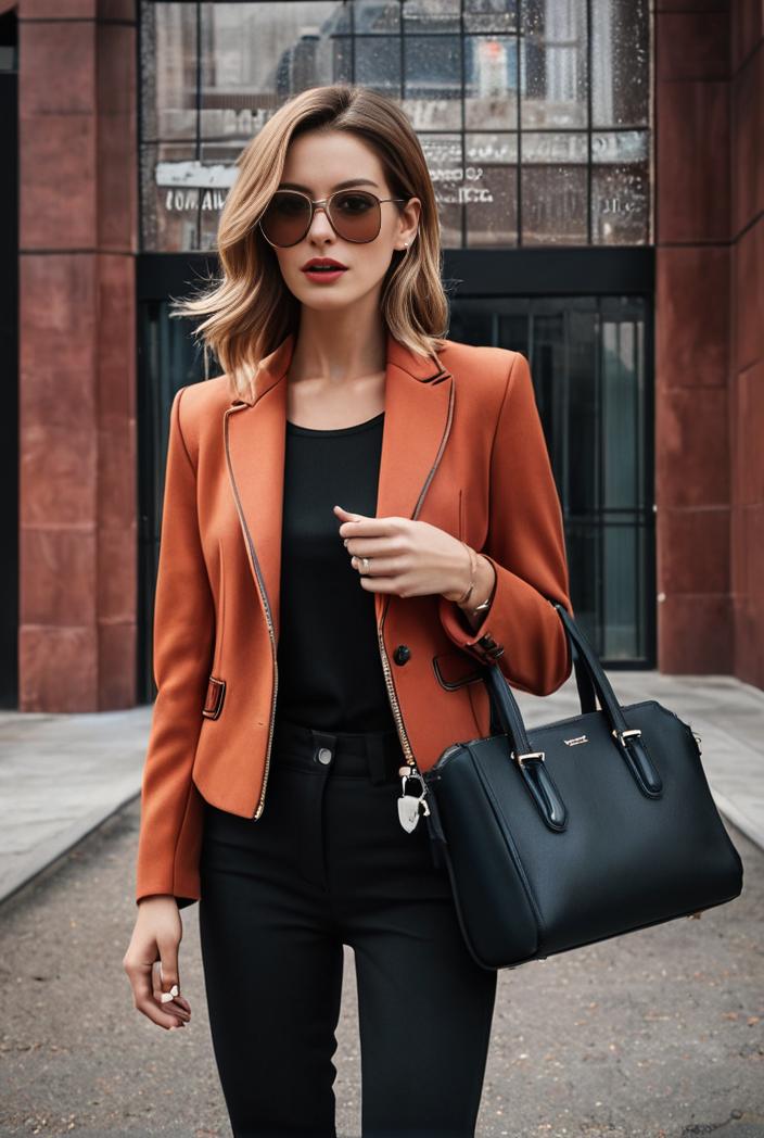 womens leater suit for fall 107758