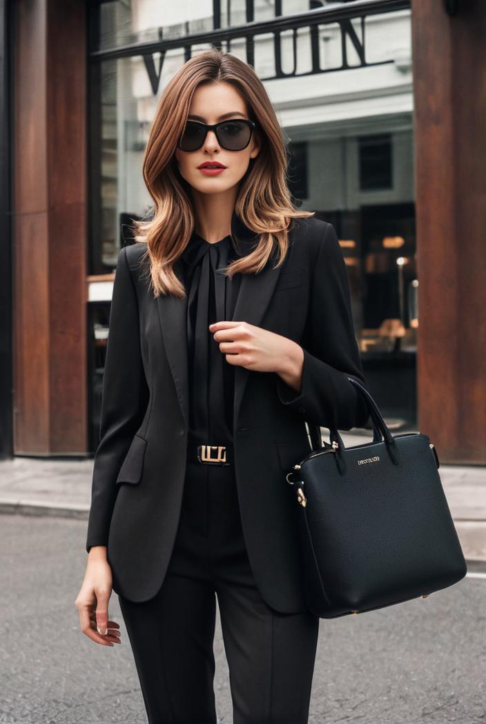 womens leater suit for fall 107780