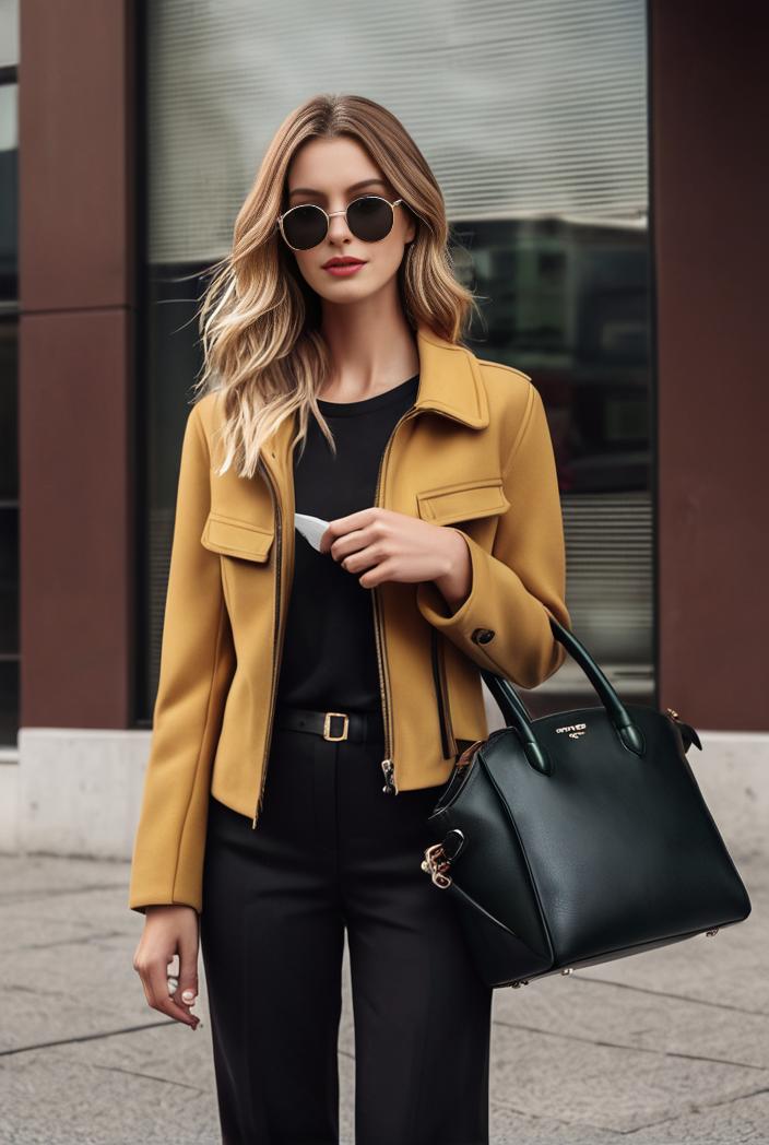 womens leater suit for fall 107786