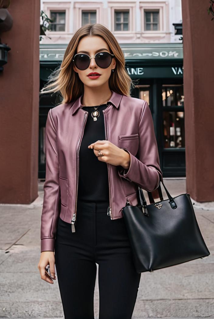 womens leater suit for fall 107803