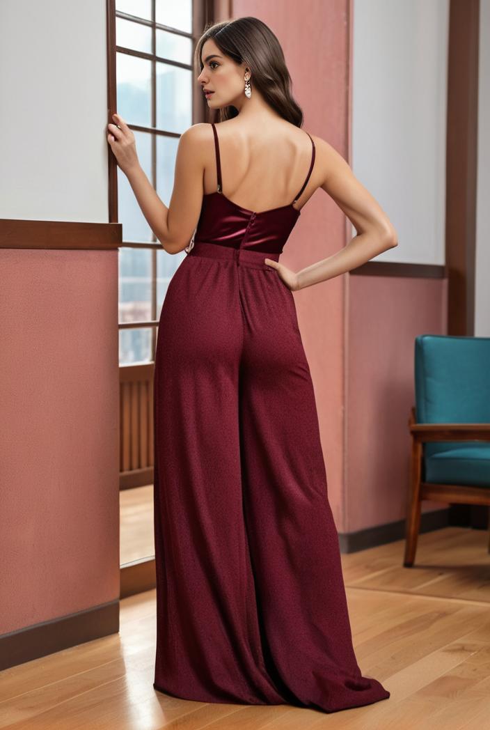 spaghetti strap 2 in 1 sheer evening dress 136225