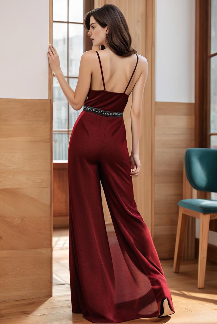 spaghetti strap 2 in 1 sheer evening dress 136229