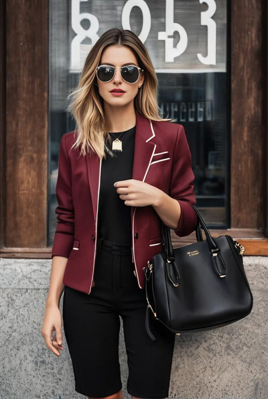 womens leater suit for fall 107839