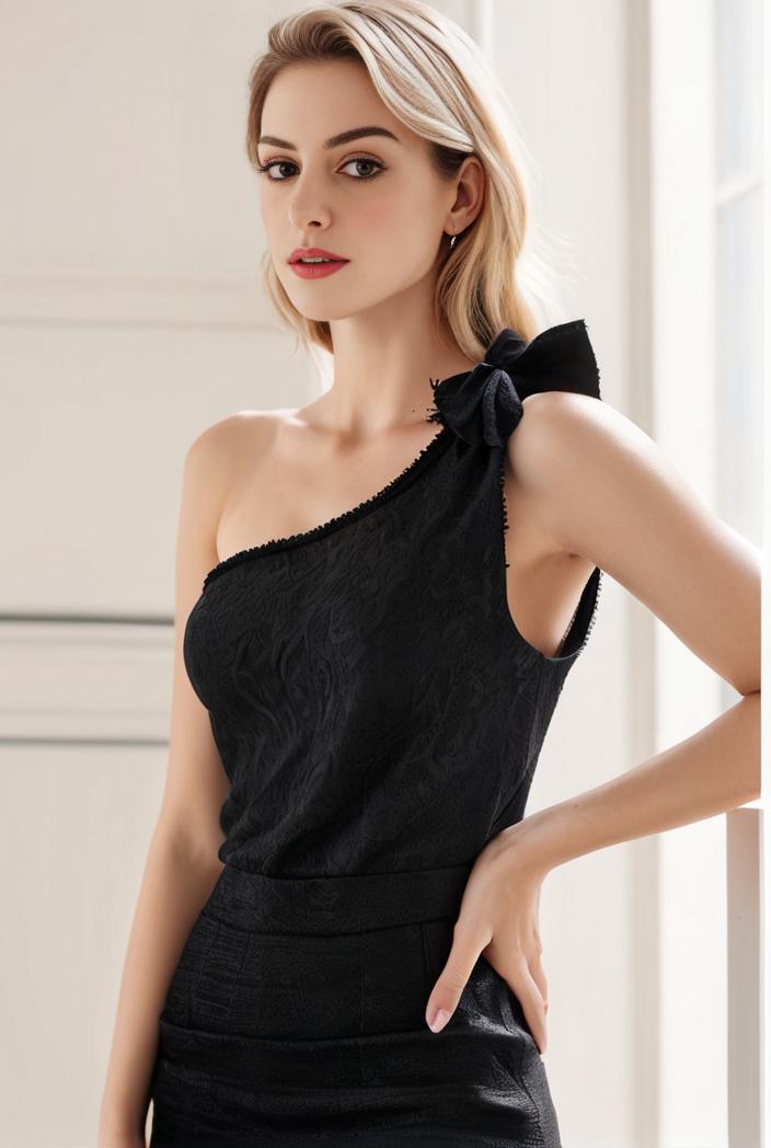 asymmetrical one shoulder feather bodycon sequin evening dress 139499