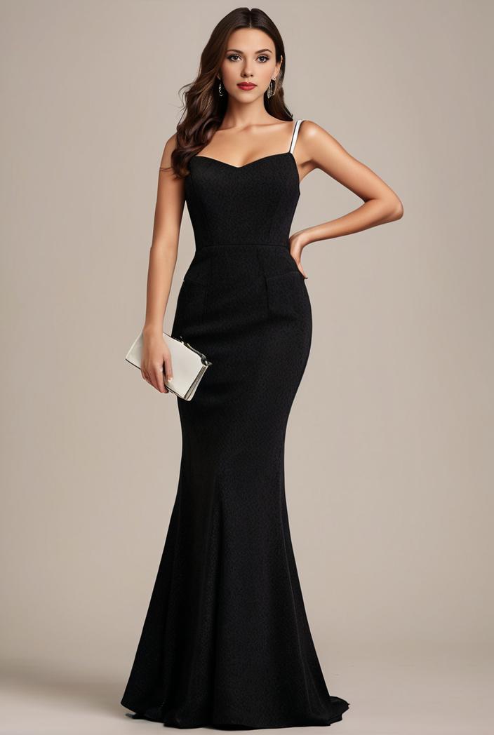 glitter spaghetti strap u veck open back bodycon stretchy evening dress 142114