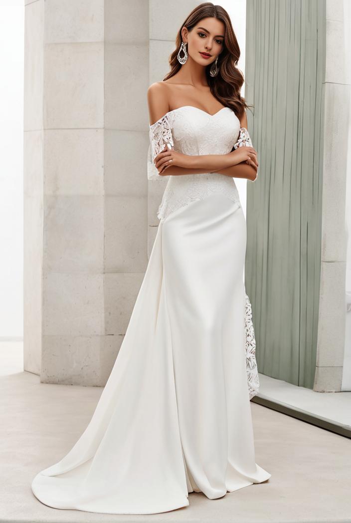 off shoulder spaghetti strap a line maternity dress 114646