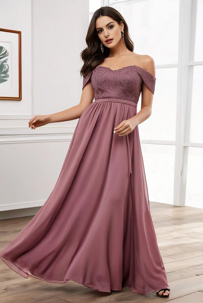 off shoulder spaghetti strap a line maternity dress 114680