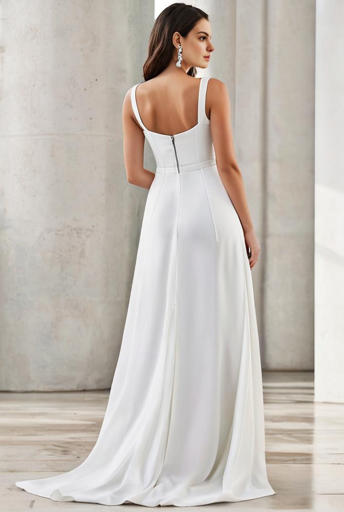 off shoulder spaghetti strap a line maternity dress 114712