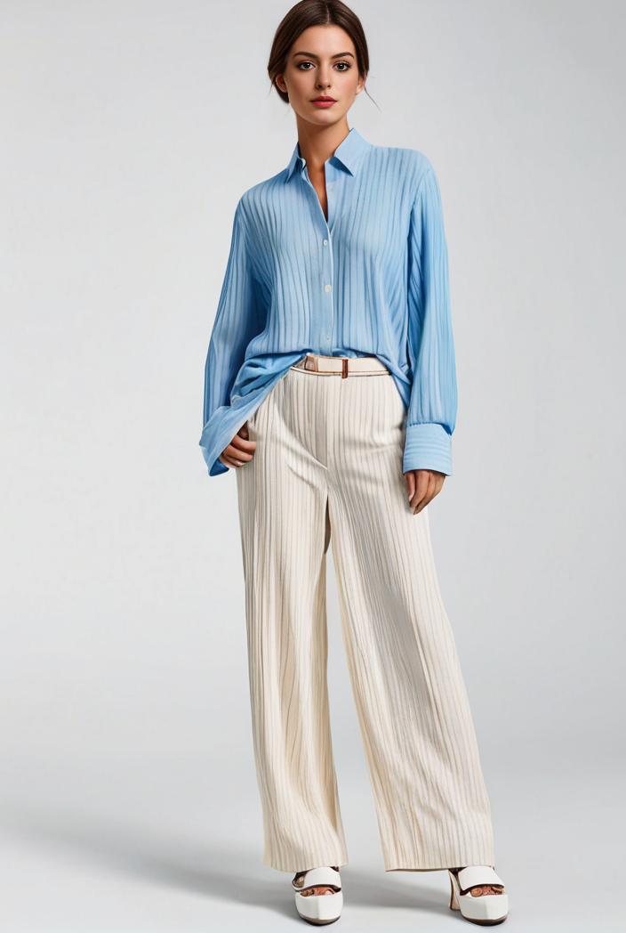 pleated high waist commuting temperament maxi dress 115019