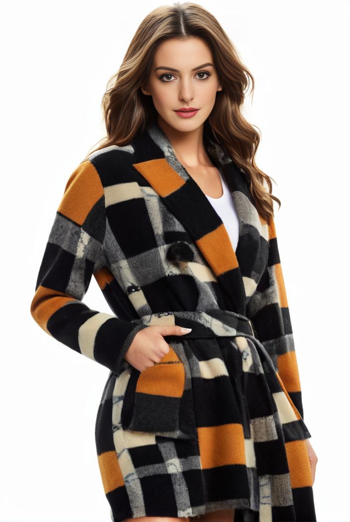 plus size halloween coat women s pus allover cat pumpkin print long sleeve open front medium stretch cardigan overcoat 116872