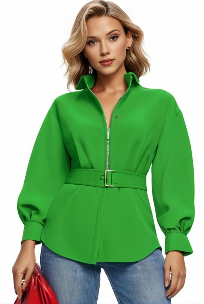 plus size casual blouse women s plus solid button up lantern sleeve turn down collar nipped waist blouse 145022