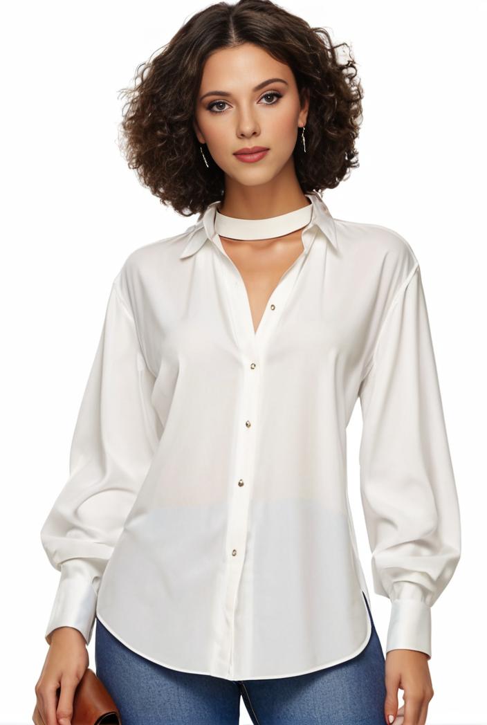 plus size casual blouse women s plus solid button up lantern sleeve turn down collar nipped waist blouse 145027
