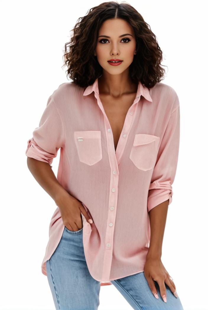 plus size formal shirt women s plus plain long sleeve turn down collar button up workwear shirt 145725