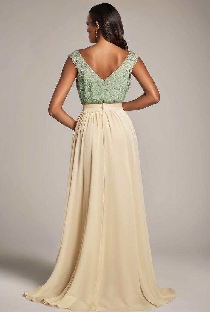 plus size sequin high low deep v neck tulle evening dresses 146993