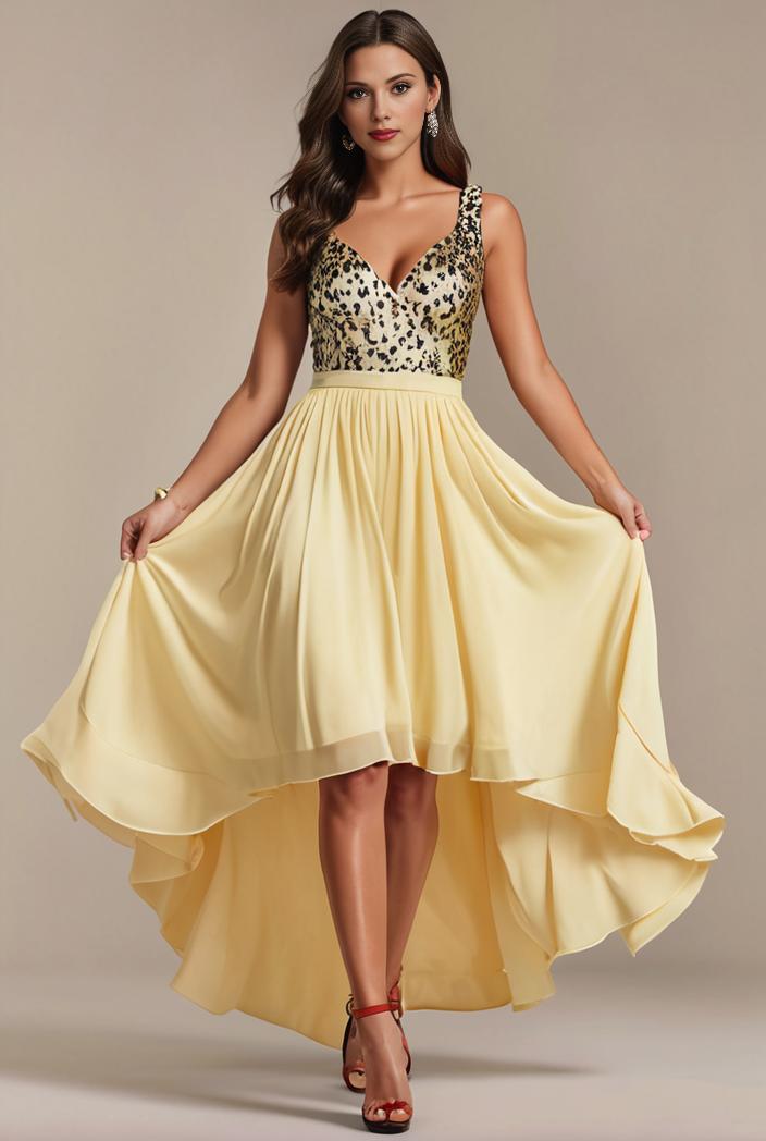 plus size sequin high low deep v neck tulle evening dresses 147000