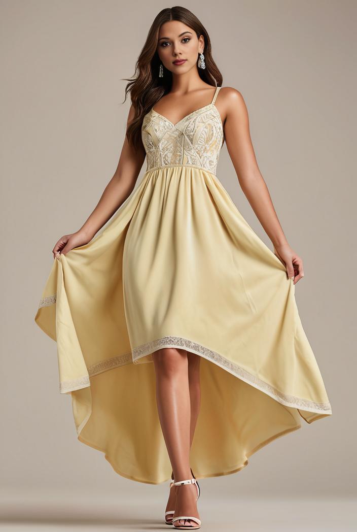 plus size sequin high low deep v neck tulle evening dresses 147003