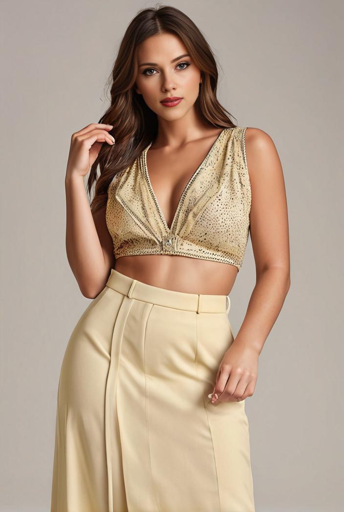 plus size sequin high low deep v neck tulle evening dresses 147021