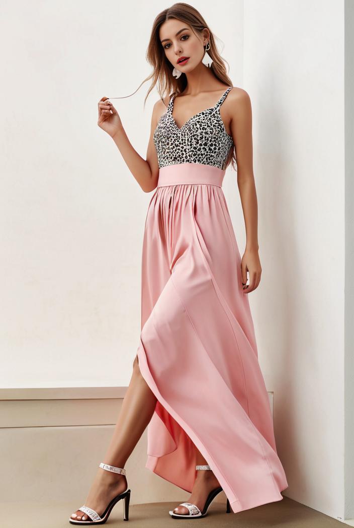 sequin bodice tulle high low evening dress with ribbon waist 120260