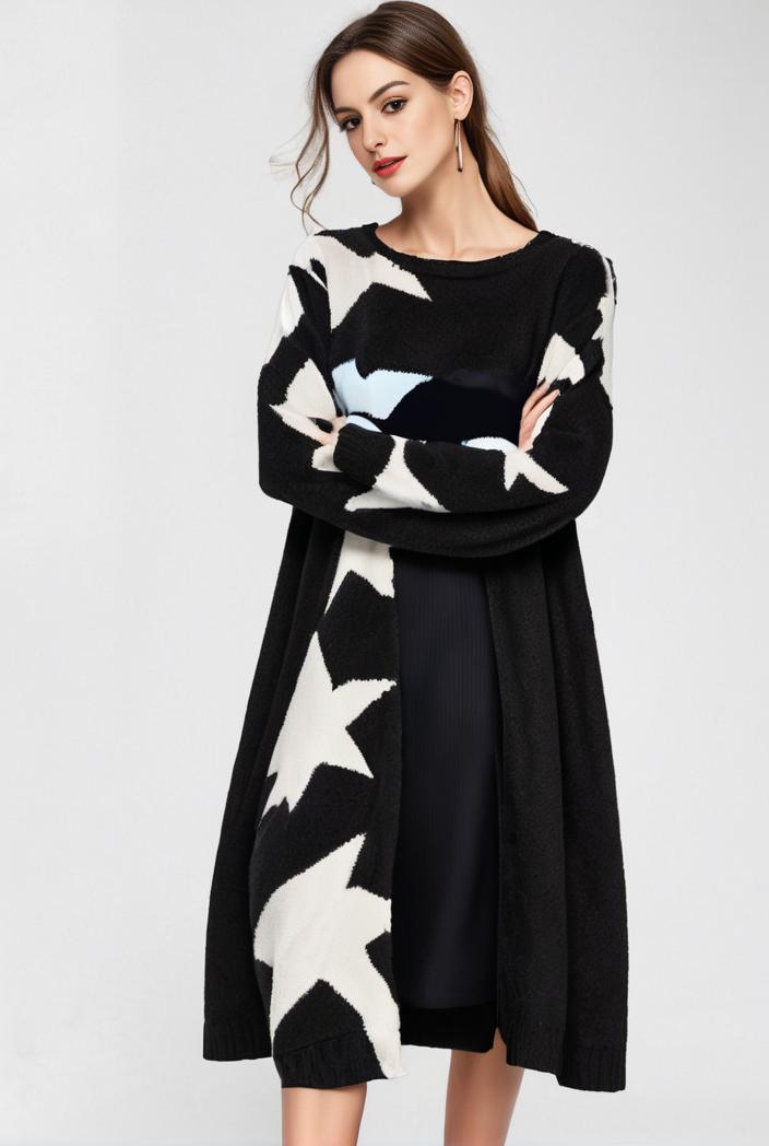 size curve dresses plus size loose elegant floral pattern stitching midi dress 122183