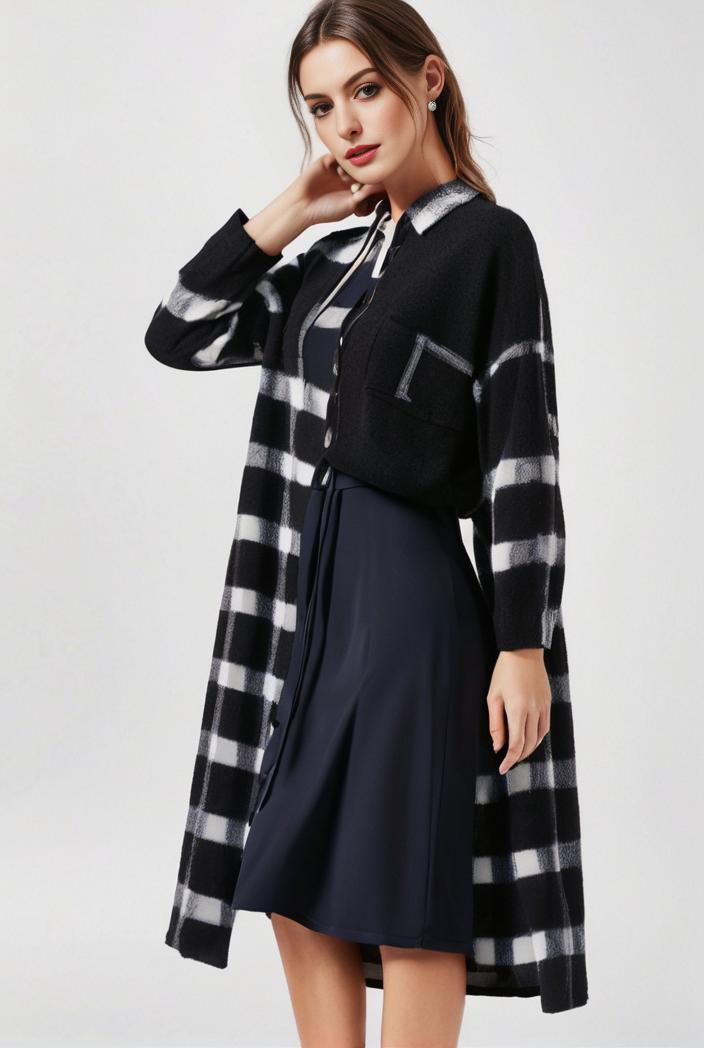 size curve dresses plus size loose elegant floral pattern stitching midi dress 122223
