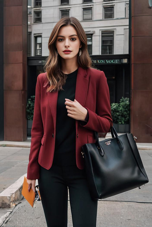 womens leater suit for fall 126599