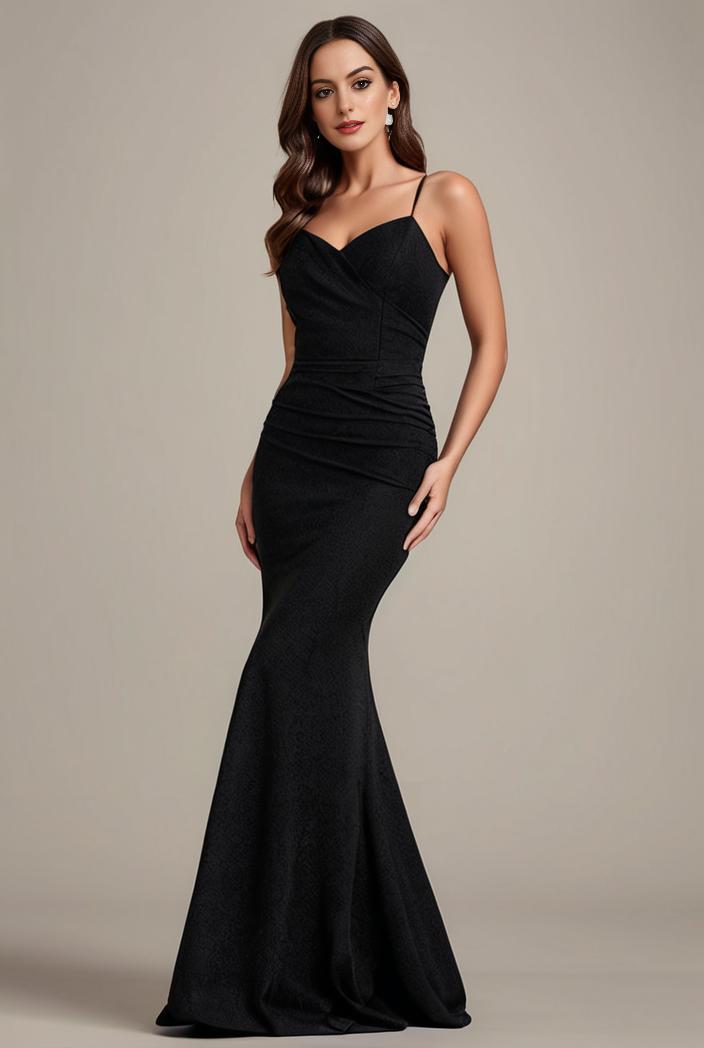 glitter spaghetti strap u veck open back bodycon stretchy evening dress 131789