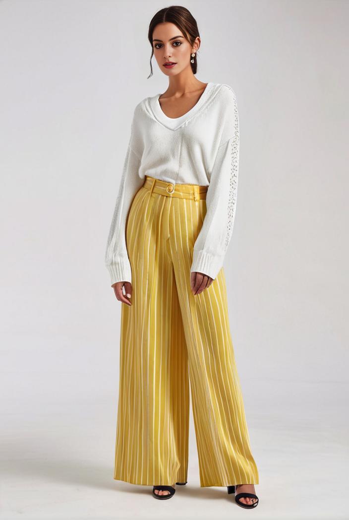 pleated high waist commuting temperament maxi dress 133793
