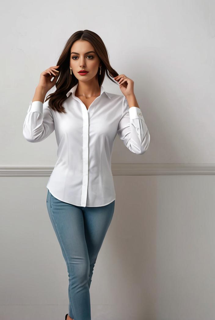 plus size casual blouse women s plus solid button up lantern sleeve turn down collar nipped waist blouse 134725