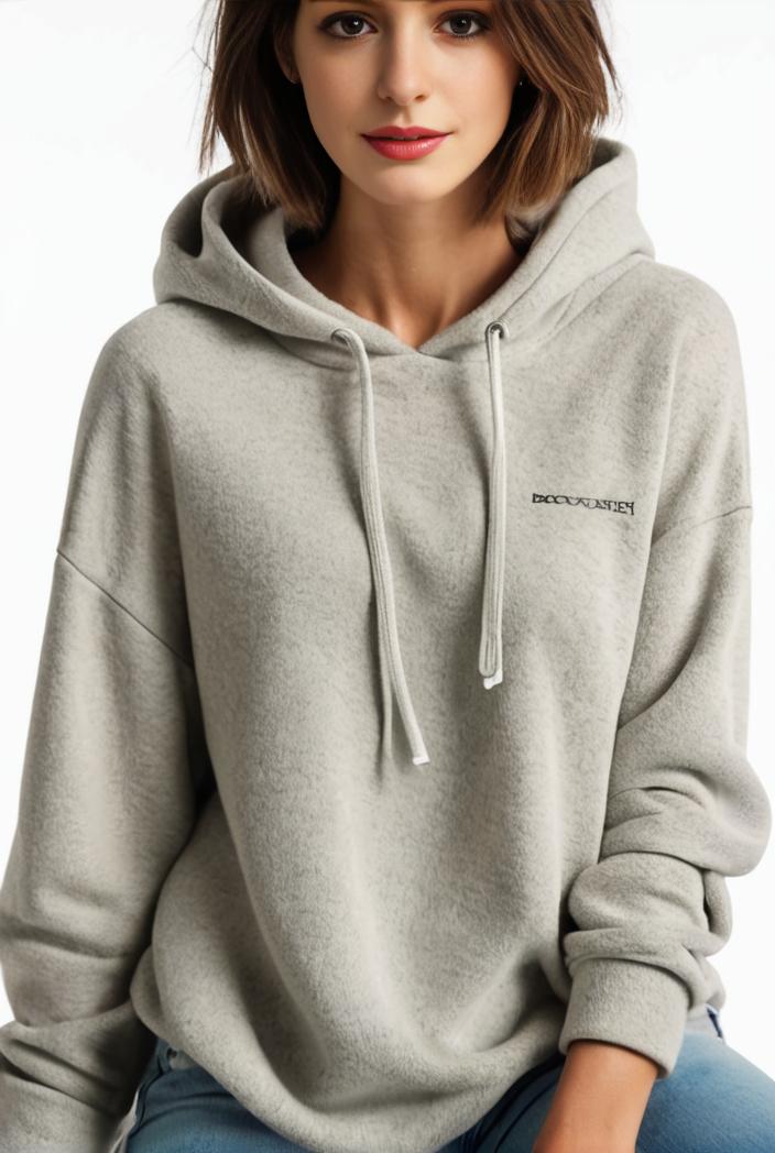 plus size casual hoodie women s plus solid ribbed long sleeve slight stretch hoodie drawstring sweatshirt 134753