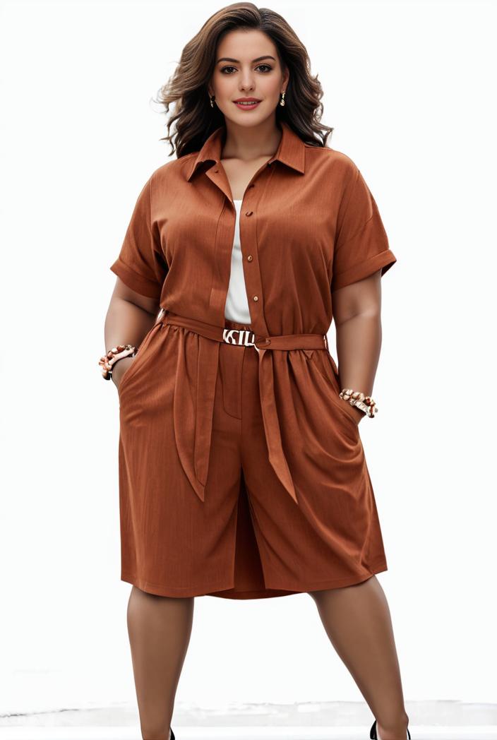 plus size faith letter print short sleeve midi dress with pockets women s plus slight stretch casual dress 135050