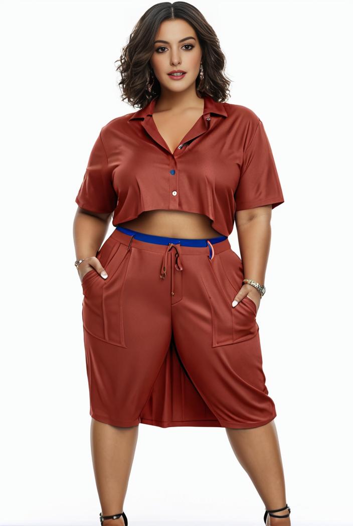 plus size faith letter print short sleeve midi dress with pockets women s plus slight stretch casual dress 135051