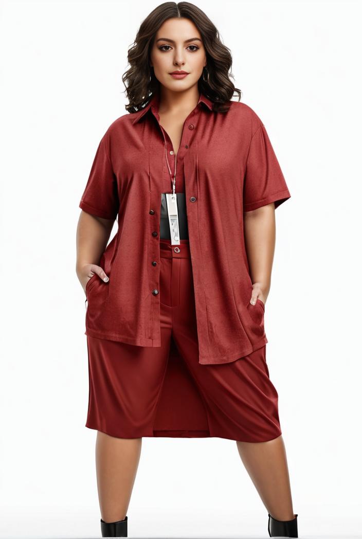 plus size faith letter print short sleeve midi dress with pockets women s plus slight stretch casual dress 135054