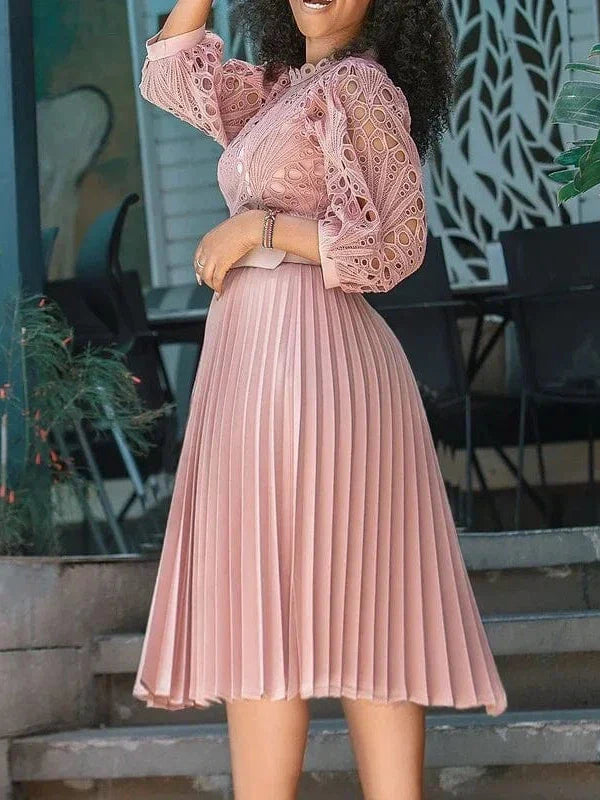 African Dashiki Dress Pleated Office V neck Kanga Clothing Bazin Abaya Midi Long Maxi Robe Gowns Ankara Sexy Rich Evening Party