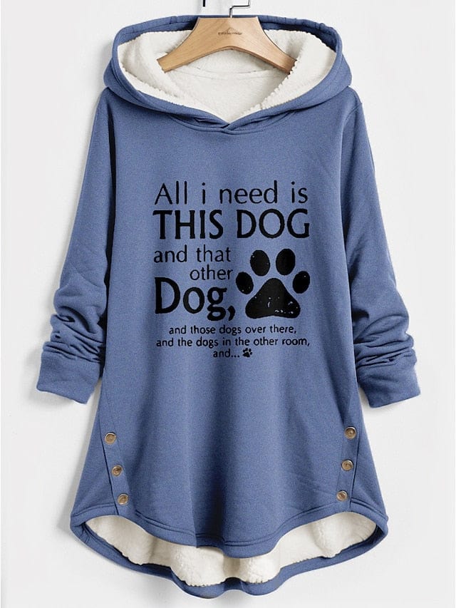 Stay Warm and Stylish Women's Sherpa Fleece Lined Hoodie Sweatshirt