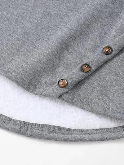 Cozy Cat Letter Print Sherpa Fleece Lined Women's Hoodie Sweatshirt