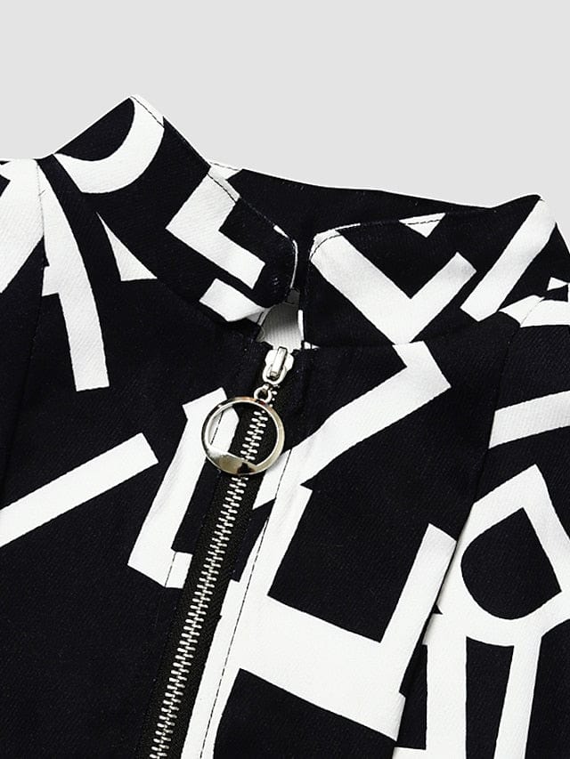 Stay Warm and Stylish with Women's Baroque Print Blazer for Winter Fashion