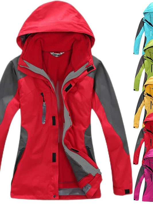 3-in-1 Women's Ski and Hiking Jacket for Winter Outdoor Adventures