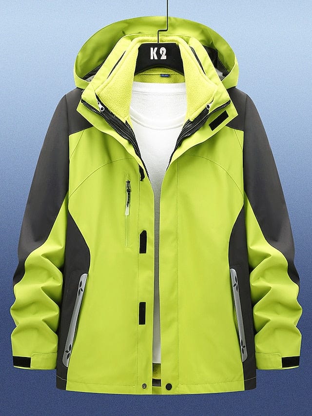 3-in-1 Women's Ski and Hiking Jacket for Winter Outdoor Adventures