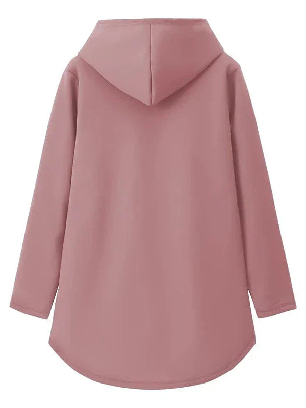 Stay Warm and Stylish Women's Sherpa Fleece Lined Hoodie Sweatshirt